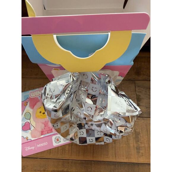 Disney MINISO Winnie Pooh Naughty Team Piglet Vinyl Plush Pendant Surprise Box - Picture 3 of 6